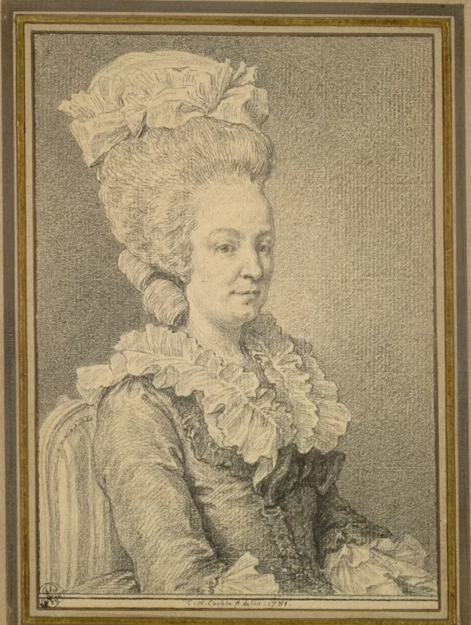 Charles-Nicolas Cochin, Half-length Portrait of a Seated Woman, 1781, black chalk. Cleveland Museum of Art. Drawing has always been the cheapest way to see exactly what an artist can do.